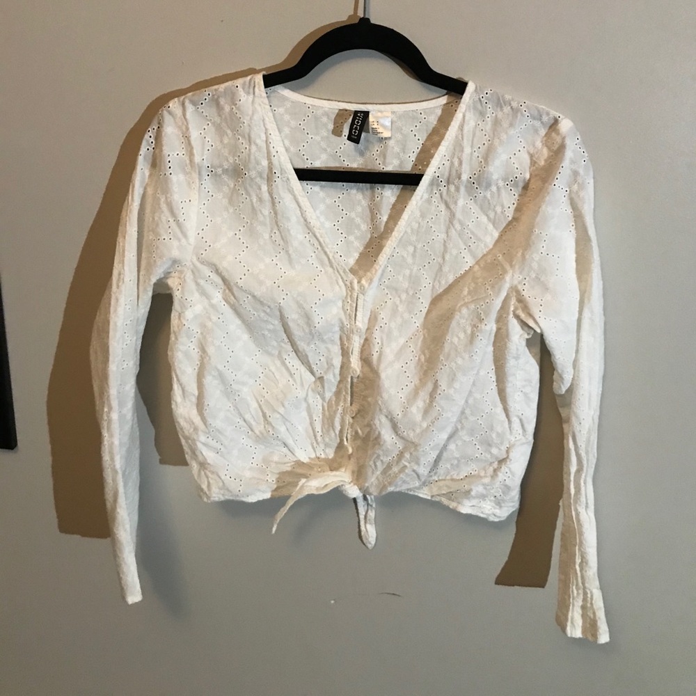 white top